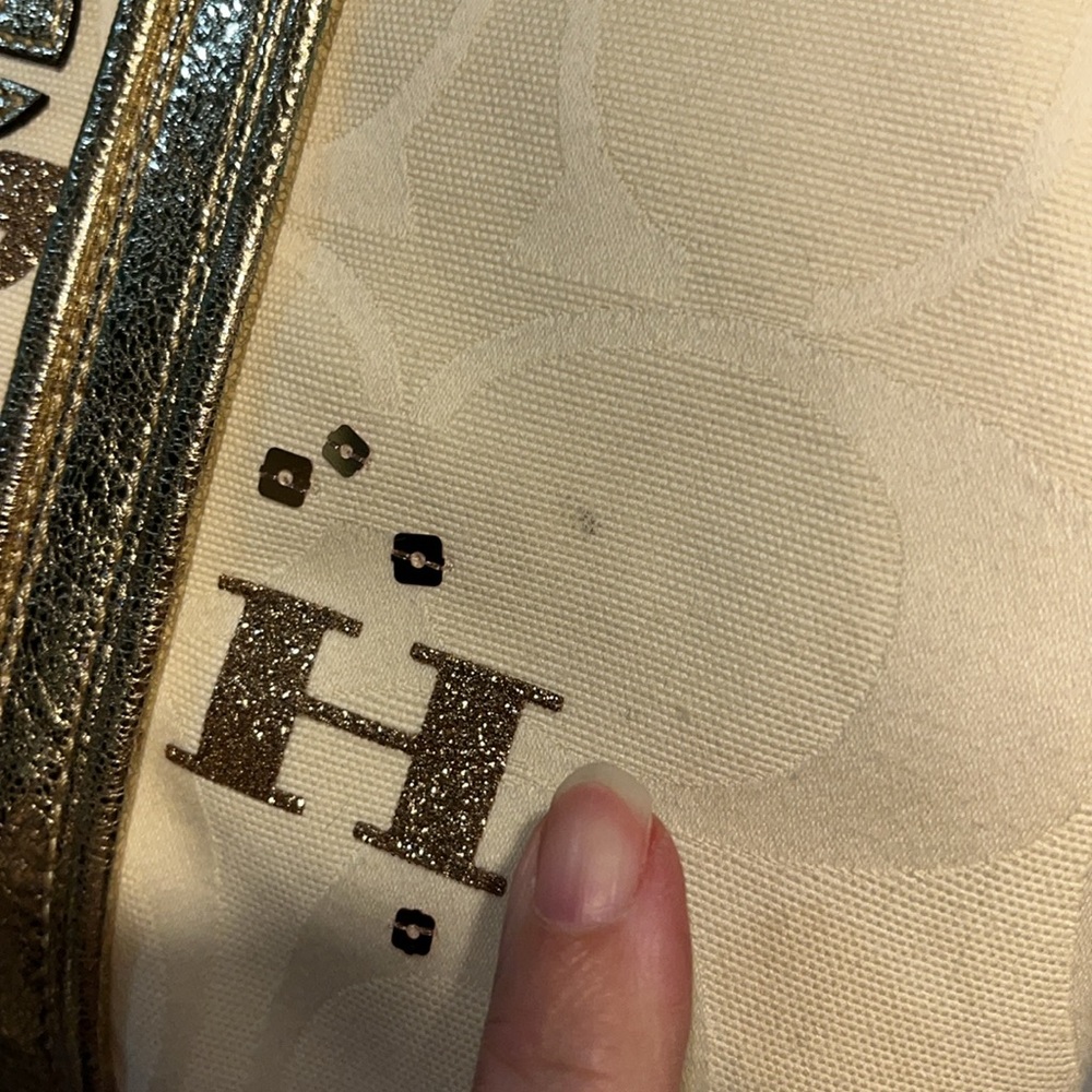 Coach Glam Poppy “Made for me by Coach” Should Bag Style 14979 - Picture 16 of 16